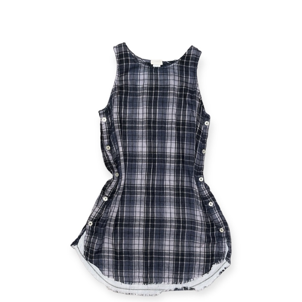 Natural Life Plaid Mini Dress